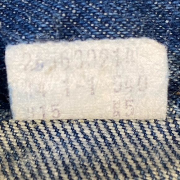 Vintage Big E LEVIS maroon label flare, high waist rare jeans vintage size 5 - Picture 9 of 14